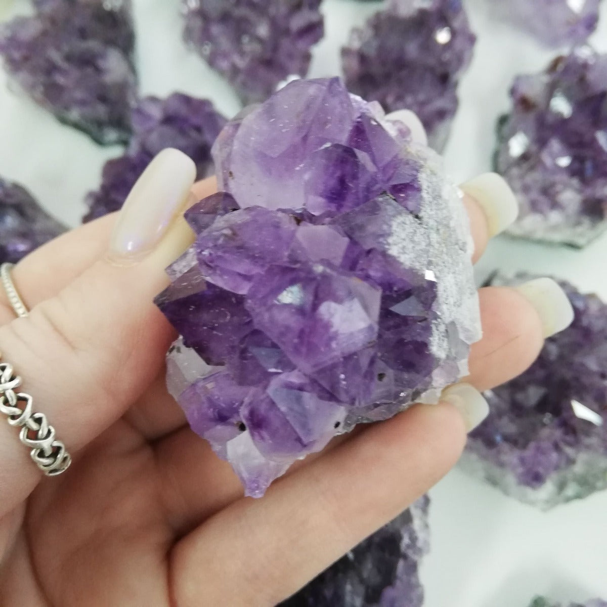 Amethyst Cluster Q1 - 1pc Amethyst Cluster Q1 - 1pc